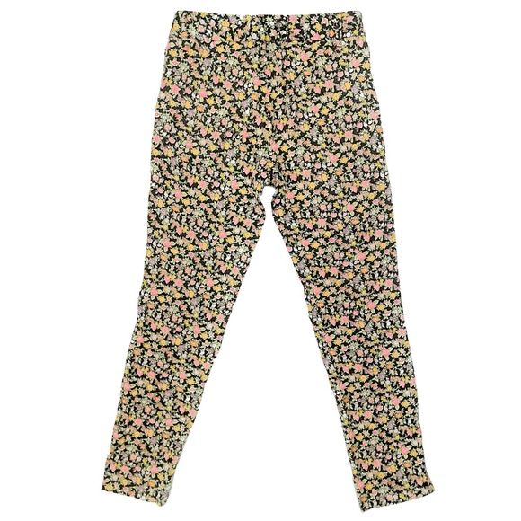 Rag & Bone Floral Print Silk Crop Trousers Pants - Picture 3 of 5